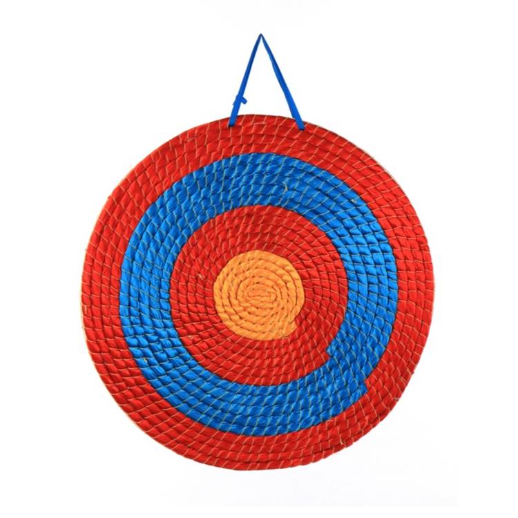Colour round target 50 degrees and 24 centimetres in diameter